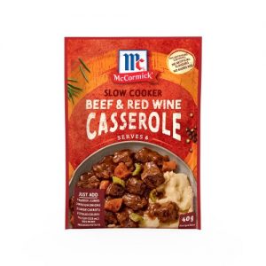 beef and red wine casserole