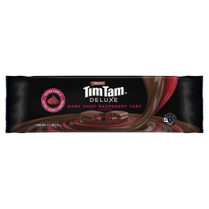 Tim Tam Deluxe Dark Choc Raspberry Tart – 175g