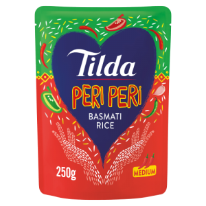 Tilda Peri Peri Basmati Rice Pouch 250 grams
