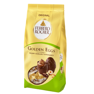 Ferrero Rocher Golden Eggs in Milk Chocolate Pouch