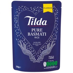 Tilda Pure Basmati Rice Pouch 250 grams