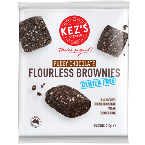 Kez's Kitchen Fudgy Chocolate Flourless Brownies - Black Box Product ...