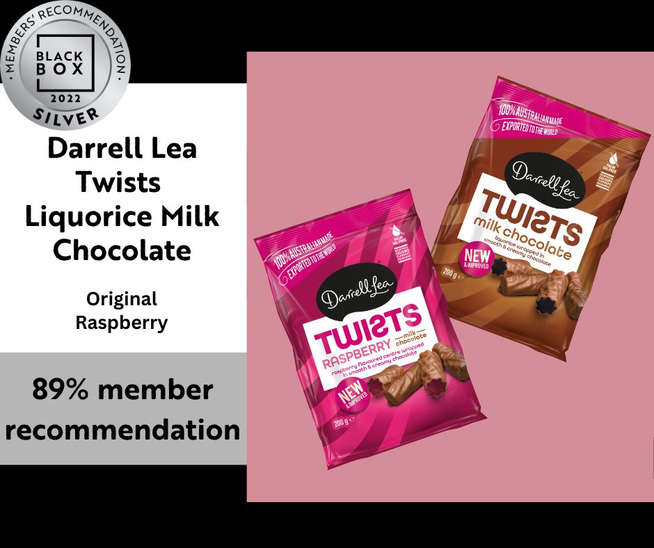 Darrell Lea Twists Liquorice Milk Chocolate (2) Darrell Lea Twists Liquorice Milk Chocolate (2)