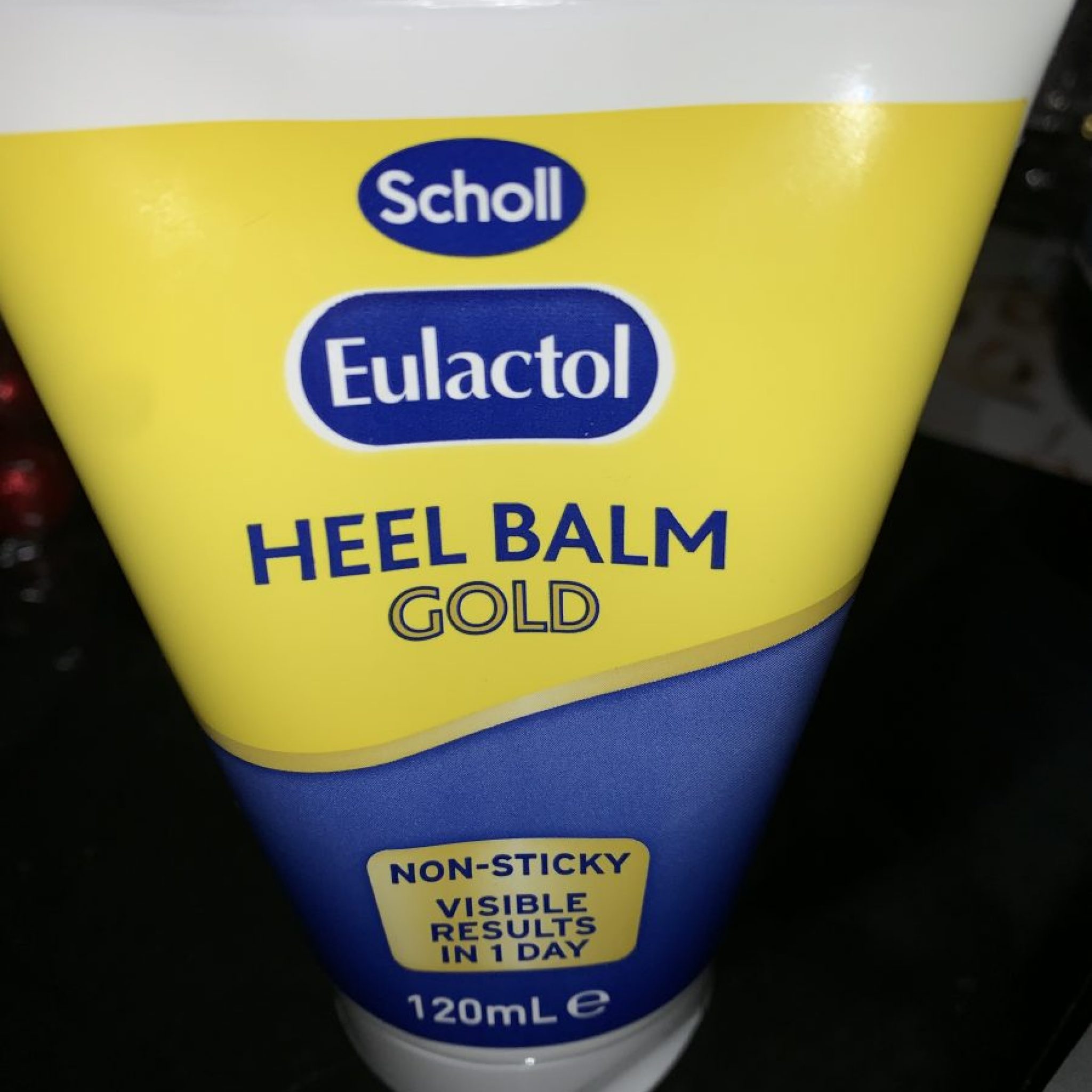 Scholl Eulactol Heel Balm Gold 60ml - Black Box Product Reviews