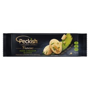 Peckish Fancies Aged Cheddar & Chives
