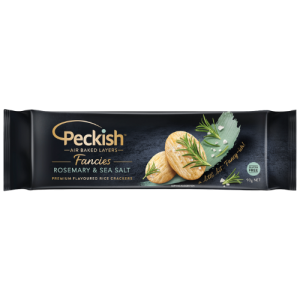 Peckish Fancies Rosemary & Sea Salt 90g