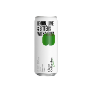 Clean Collective Lemon, Lime & Bitters with Vodka