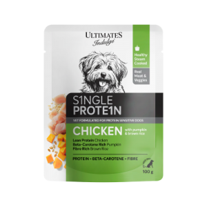 Ultimates Single Protein Chicken with Pumpkin & Brown Rice 100g Pouch