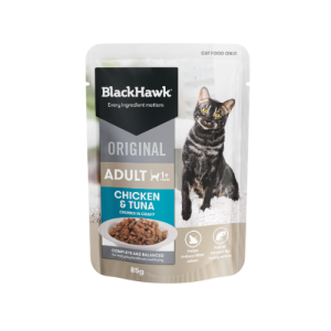 Black Hawk Original Cat Food Chicken Tuna in Gravy 85g