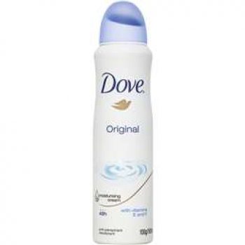 Dove Women Antiperspirant Aerosol Deodorant Original 169ml - Black Box ...