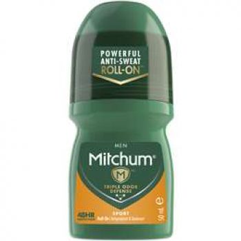 Mitchum Men’s Roll On Sport Antiperspirant & Deodorant 50ml