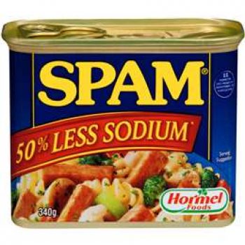 Spam Ham Low Salt 340g