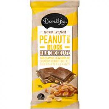 Darrell Lea Peanut Brittle Block 180g