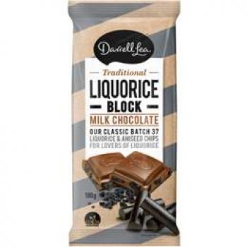 Darrell Lea Traditional Liquorice Block 180g