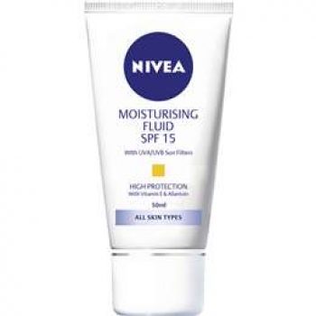 Nivea Moisturising Day Face Cream Fluid Spf15 50ml