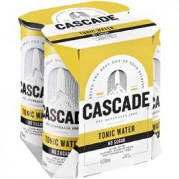 Cascade No Sugar Tonic  4x200ml