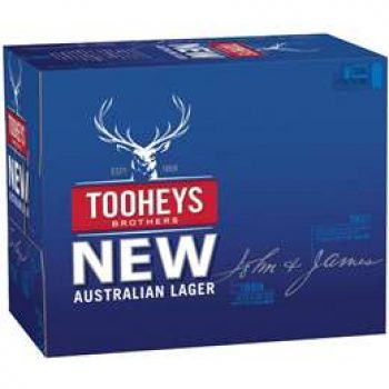 Tooheys New Lager Cans 30x375ml case