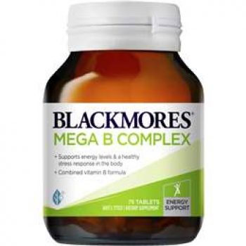 Blackmores Mega B Complex Tablets 75 pack