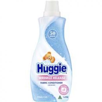 Huggie Wrinkle Release Fabric Softener White Lily 1l