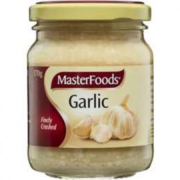 Masterfoods Finely Crushed Garlic 170g