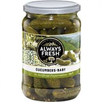Always Fresh Baby Cucumbers  680g