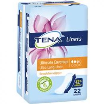 Tena Liners Ultra Long  22 pack