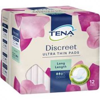 Tena Ultra Thin Pads Long Length  12 pack