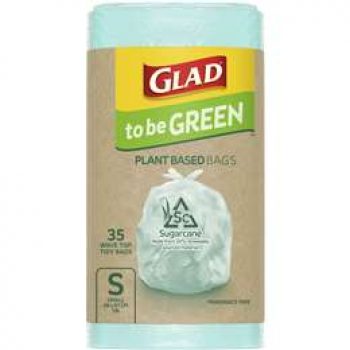Glad Bio Based Kitchen Tidy Bags Small 35 pack