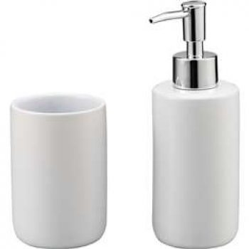 Inspire Ceramic Bathroom Set  2 pack