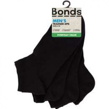 Bonds Mens Trainers Size 11+ 4 pack
