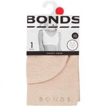 Bonds Womens Comfy Crop Size S each