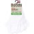 Bonds Kids Low Cut Sock White Size 9 To 12 5 pack