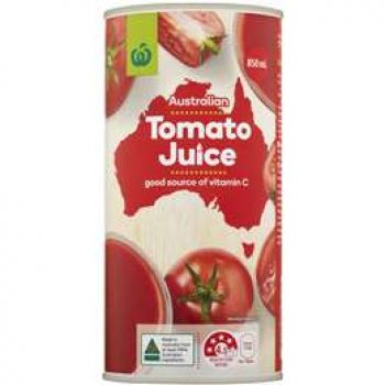 Woolworths Tomato Juice 850ml