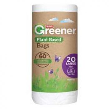 Multix Degradable Plant Kitchen Tidy Bags Large 20 pack