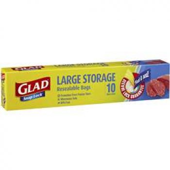 Glad Snaplock Storage  10 pack