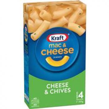 Kraft Mac & Cheese Chives & Cheese  205g