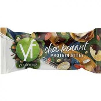 Youfoodz Choc Peanut Protein Bites  80g