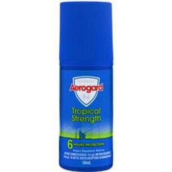 Aerogard Insect Repellent Lotion Roll On Tropical 50ml