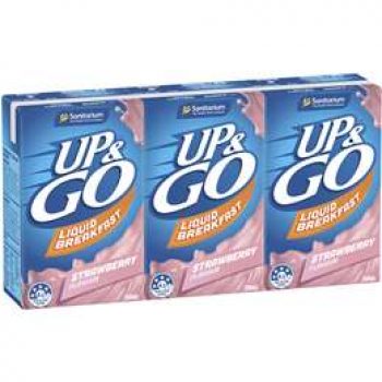 Sanitarium Up&go Liquid Breakfast Strawberry 3 pack