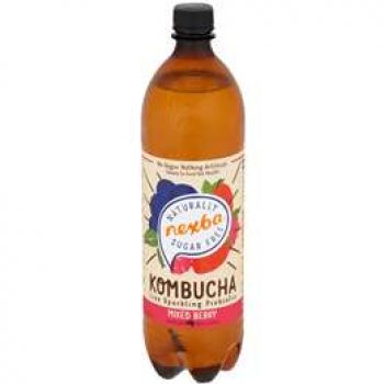 Nexba Mixed Berry Kombucha Sugar Free 1l