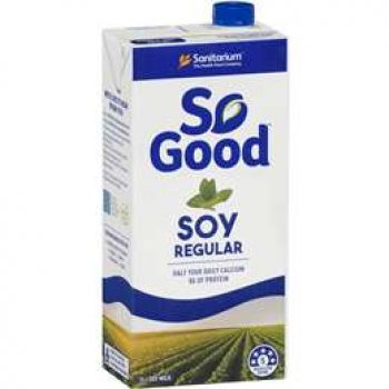 Sanitarium So Good Long Life Regular Soy Milk 1l