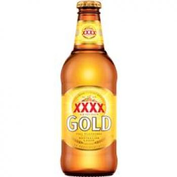 Xxxx Gold Mid Strength Lager Stubby 375ml single