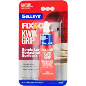 Selleys Adhesive Kwik Grip Glue 50ml