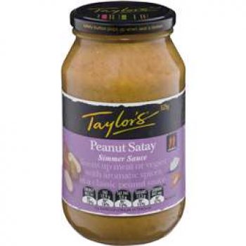 Taylor’s Simmer Sauce Peanut Satay 525g