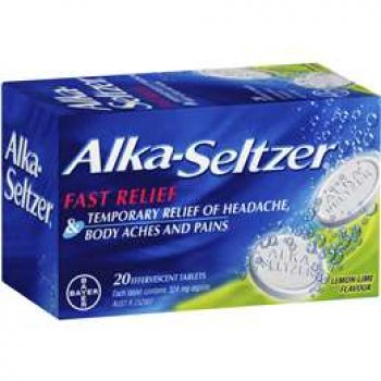 Alka-seltzer Lemon-lime Effervescent Tablets 20 pack