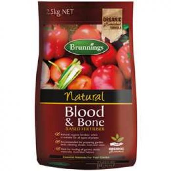 Brunnings Blood And Bone 2.5kg