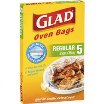 Glad Oven Bag Regular Regular 5 pack