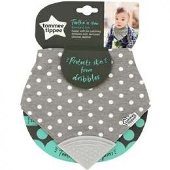 Tommee Tippee Teethe N Chew Bandana Bib  each
