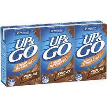 Sanitarium Up&go Liquid Breakfast Choc Ice 3 pack