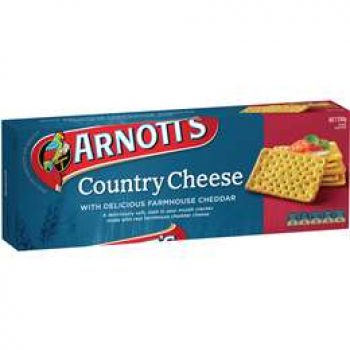 Arnott’s Country Cheese  250g